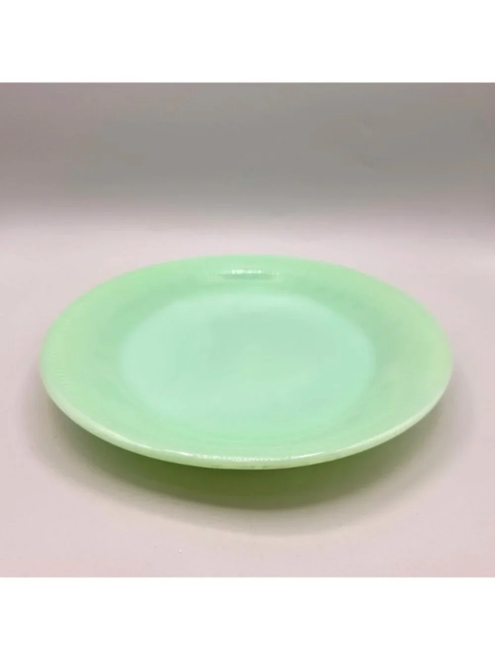 Fire-King Jane Ray Jadeite Green Glass Oval Serving Platter 12